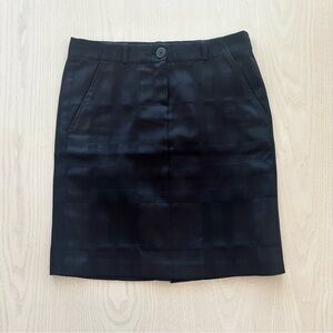 Burberry Black Women's Pencil Skirt Size 4